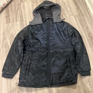 Men's Black and Gray Performance Jacket